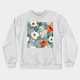 Wedding Flowers Pattern 22 Crewneck Sweatshirt